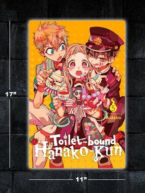 Toilet-Bound Hanako-Kun Vol 5 manga poster - 11x17 wall art print merch anime